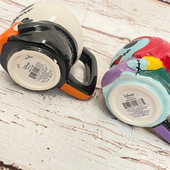 NIGHTMARE BEFORE CHRISTMAS Jack Skellington and Sally Mugs - Picture 5 of 16